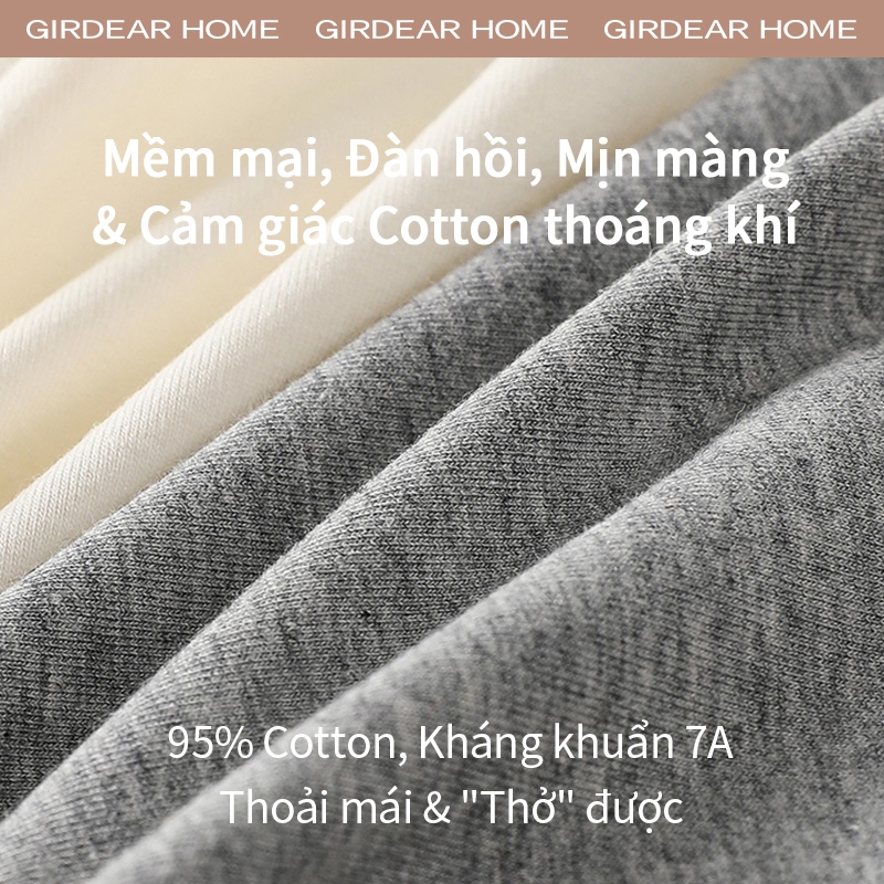 Girdear Home Thắt Lưng Nhà Bé Gái Giữa Eo Quần Lót Cotton Có Thắt Nơ Kháng Khuẩn Siêu Mềm Quần Lót Nữ Chắc Chắn Thoải Mái Thoáng Khí Quần Đùi,GH46