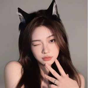 Mũ tai mèo Băng đô ba chiều Tai mèo COS Băng đô