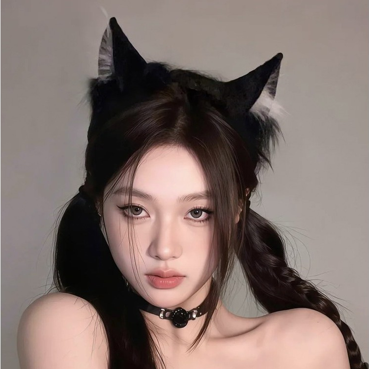 Mũ tai mèo Băng đô ba chiều Tai mèo COS Băng đô