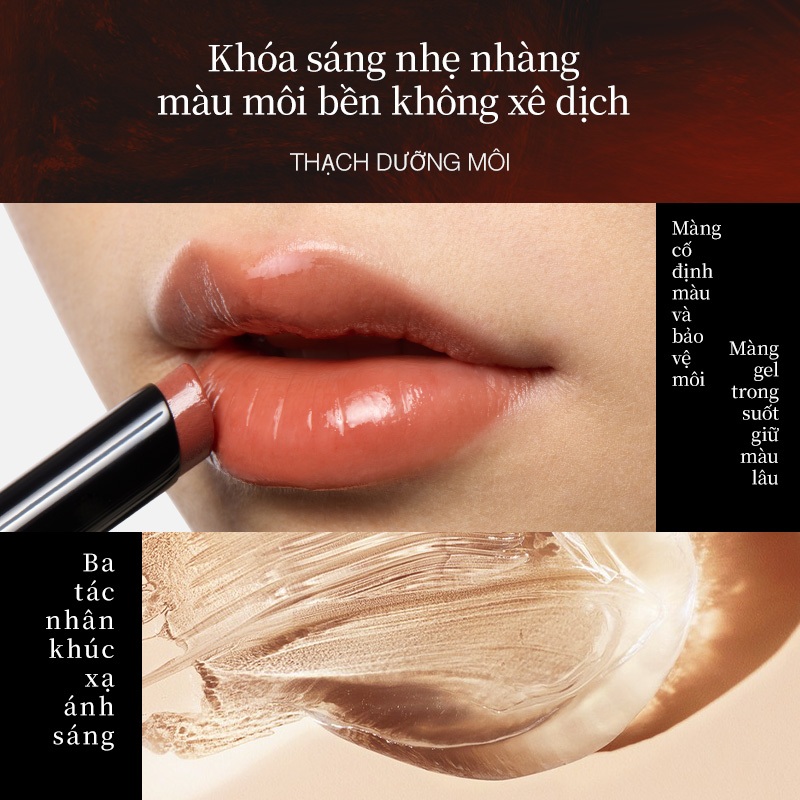 [MOOEKISS x MULANSHI] Son Dưỡng Lip Serum Double Peptide, Căng Bóng Môi, Dưỡng Ẩm, Lâu Trôi, Mềm Mịn