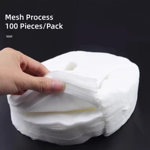 100 Mặt Nạ Giấy cotton Không Dệt Dùng Một Lần