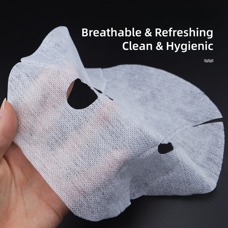 100 Mặt Nạ Giấy cotton Không Dệt Dùng Một Lần