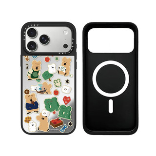 Từ Tính Không Dây Cho iPhone 17 16 15 14 13 Pro Max Plus QUOKKA FAMILY Cạnh Đen Gương Mặt Sau Ốp điện thoại Nổi Logo