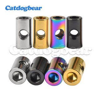 Catdogbear 's Titan Hình Trụ Hạt M5 Xe Đạp Ngồi Ghế Bài Cố Định Đai Ốc Ghế Xe Đạp Lỗ Chữ Thập Thùng Hạt