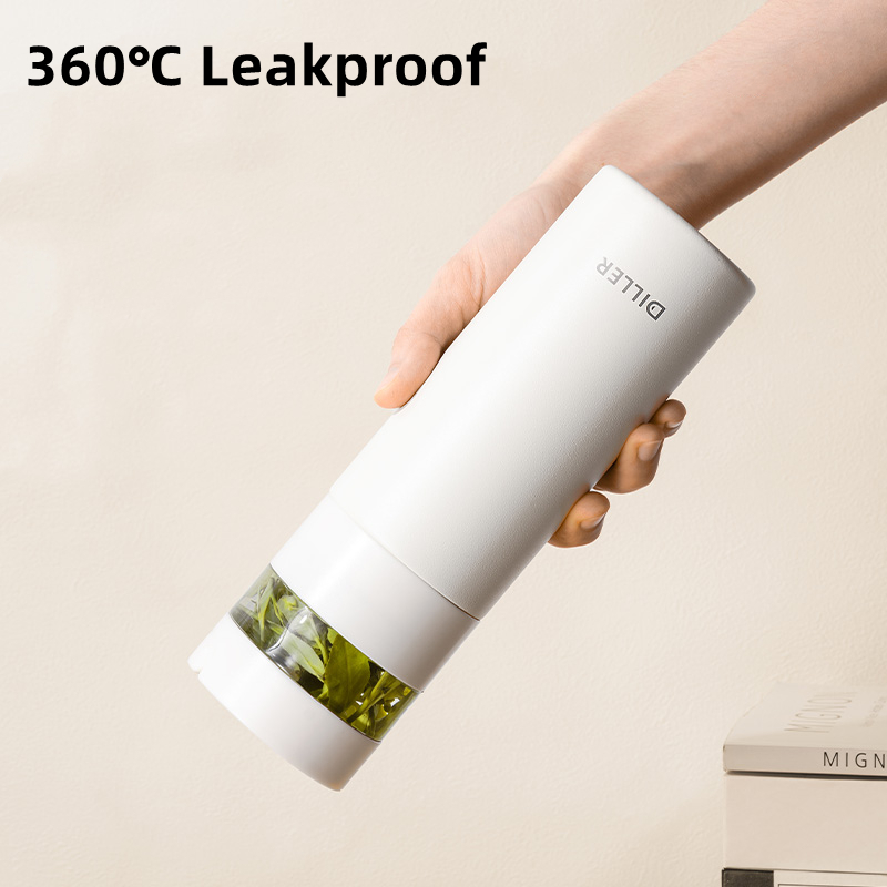 Diller Lớp Phủ Gốm Lót Chân Không Bình Giữ Nhiệt Nước Uống Trà Lọc 550ml MLH9165