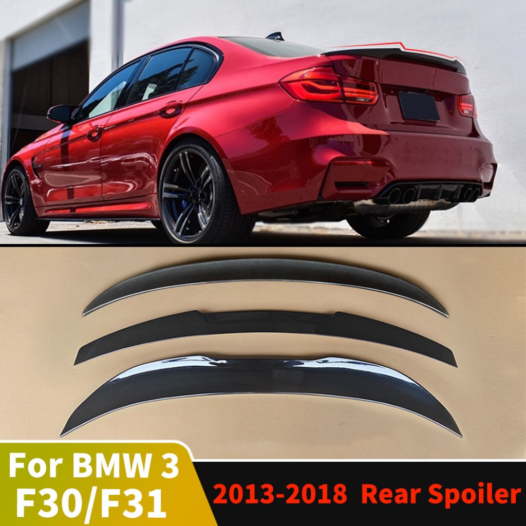 Racing Sport M4 MP PSM Phong cách Cánh lướt gió phía sau Cánh đuôi Air Dam Deflector, Dành cho BMW 3 Series F30 F31 2013 2014 2015 2016 2017 2018 như 335i 328i 330i 340i 320d 330d, Body Kit Tunin