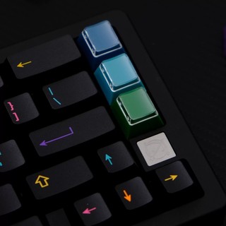 16 Màu Keycaps ABS + PC Cherry R4 Profile Keycap Tùy Chỉnh Keycaps Tương Thích Với Cherry Gateron MX Switch