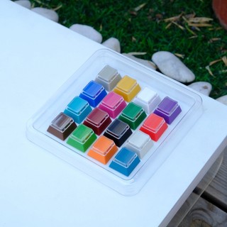 16 Màu Keycaps ABS + PC Cherry R4 Profile Keycap Tùy Chỉnh Keycaps Tương Thích Với Cherry Gateron MX Switch