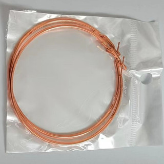 Bông tai lớn Bông tai vàng 7cm Phụ kiện tiệc đĩa