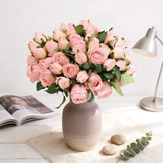 Hoa Hồng Giả Bó Hoa Lụa Vintage Trang Trí Nhà Cửa Đẹp Retro Cao Cấp Cưới Hỏi Tiệc Thẩm Mỹ DIY Đốt Cạnh Phụ Kiện Chụp Ảnh Quà Tặng Sang Trọng Mộc Mạc Phòng Khách Bàn Làm Việc Studio Khô Nghệ Thuật Đồ Dùng Nội Thất Shop Ban Công