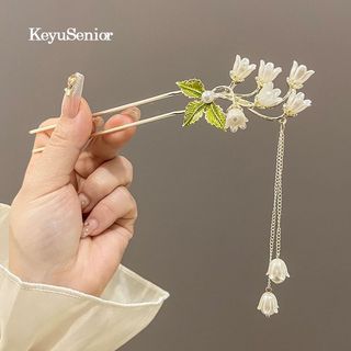 Mới Kẹp Tóc Hanfu Phong Cách Cổ Điển Trung Quốc với Tua rua tua cài tóc retro và sườn xám