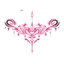 miếng dán hình xăm bụng gợi cảm succubus pure desire bụng lưng eo tình yêu totem nước ép thảo dược miếng dán chống thấm nước [Giao hàng nhanh]
