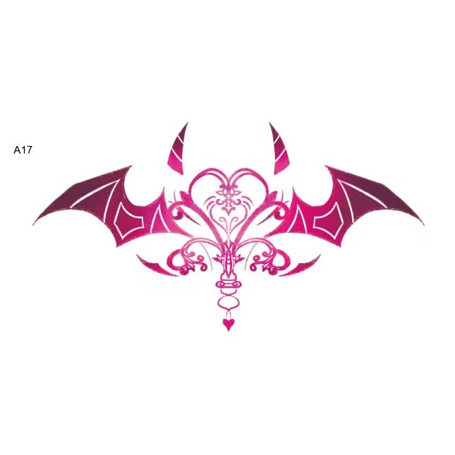 [hàng Sẵn sàng tồn kho] miếng dán hình xăm bụng gợi cảm succubus pure desire bụng lưng eo tình yêu totem nước ép thảo dược miếng dán chống thấm nước [Giao hàng nhanh]
