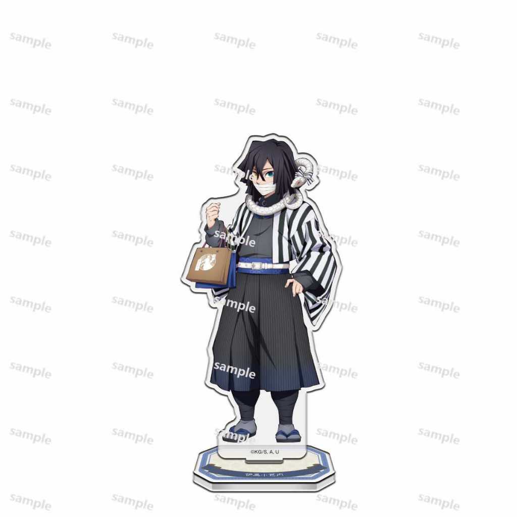 Demon Slayer: Kimetsu no Yaiba Sanemi Shinazugawa Giyu Tomioka Anime Hình Hàng Hóa Acrylic Đứng