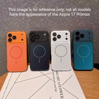 Dành Cho iPhone16 Pro Max 17 Pro Max 17 AIR 11 14 Pro 15 Plus 16E 11 Pro 14 Pro Max 13 Ốp Lưng Điện Thoại Corning Từ Tính Chống Rơi Và Chống Sốc PC Tối Giản Bảo Vệ Điện Thoại