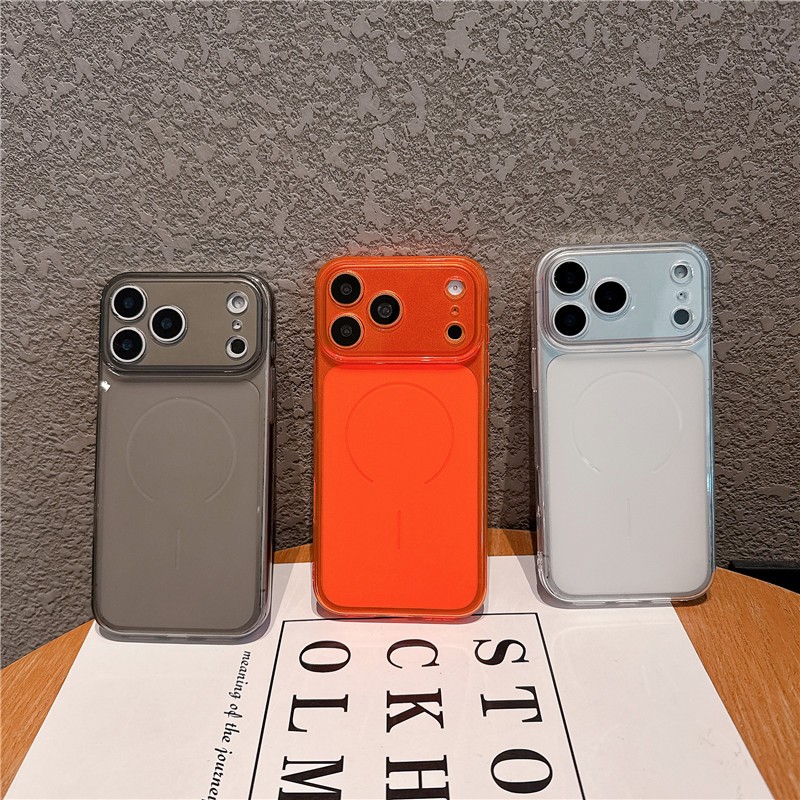 IPhone 17 Pro max 16 Pro max Mờ mờ họa tiết cửa sổ lớn chất liệu TPU