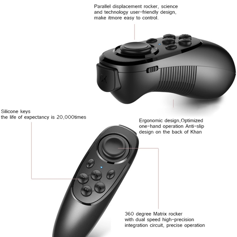 Mocute 052 Game Pad Tay Cầm Chơi Game Pubg Bộ Điều Khiển Di Động Cần Điều Khiển Cho iPhone Android Smart TV Điện Thoại PC VR Kích Hoạt Cell