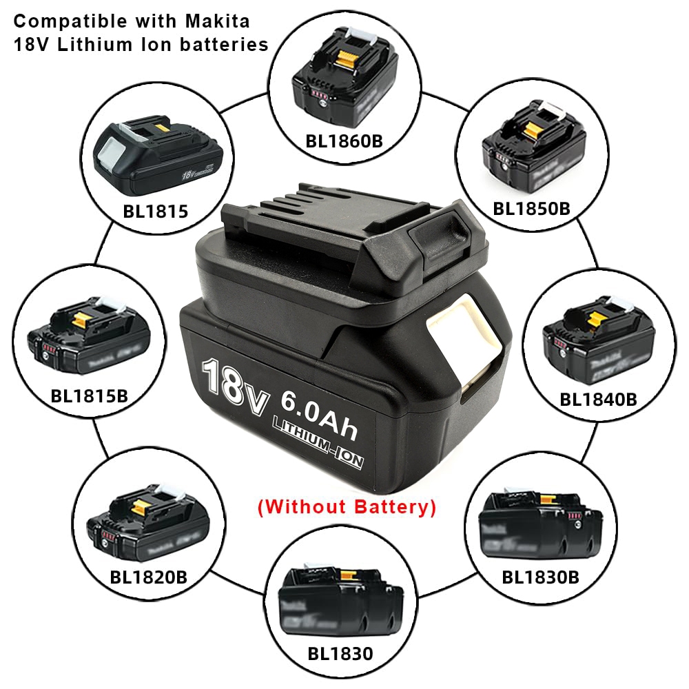 Bộ Chuyển Đổi Pin MT18WORX5 Cho Makita 18V Li-ion Pin Dành Cho Worx 5PIN 20V Xanh Dụng Cụ