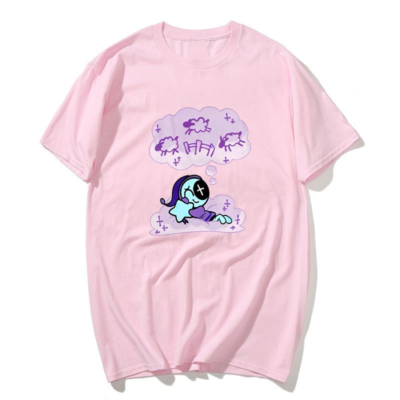 Dandys World - Áo thun tay ngắn nam nữ bằng cotton, họa tiết ngộ nghĩnh