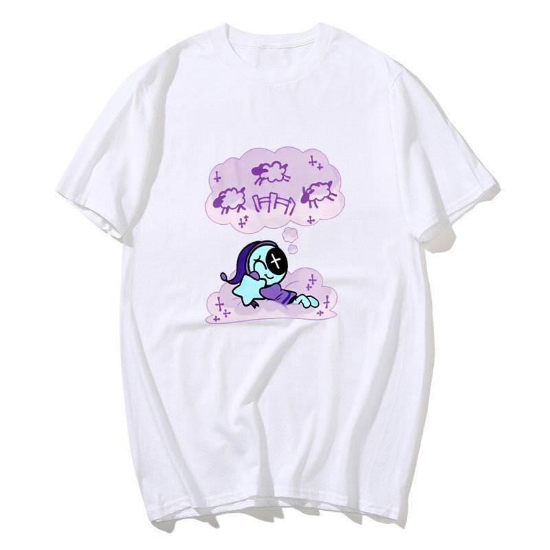 Dandys World - Áo thun tay ngắn nam nữ bằng cotton, họa tiết ngộ nghĩnh