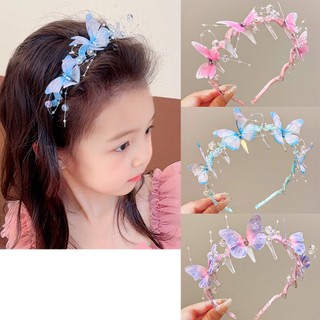 Trẻ Em Nhiều Màu Sắc Bật Sáng Đuôi Nàng Tiên Cá Băng Đô Bé Gái Đính Kim Sa Lấp Lánh Vỏ Biển Tulle Siêu Cổ Tích Phong Cách Công Chúa Hoa Tóc