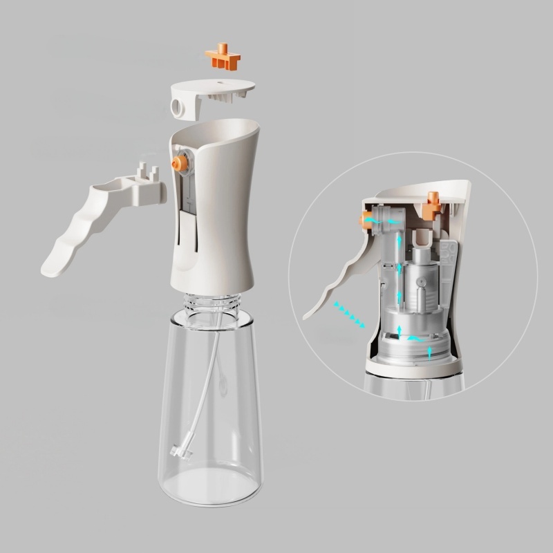 Bình Xịt Dầu Thủy Tinh 280ml – Glass Oil Sprayer for Air Fryer & Salad