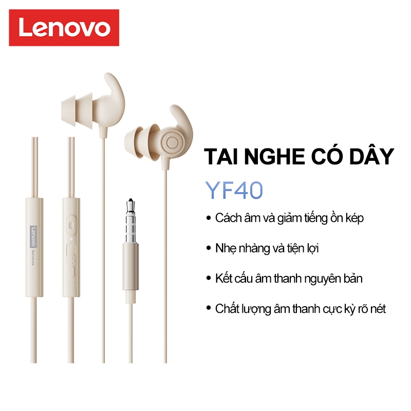 Tai nghe có dây Lenovo YF40