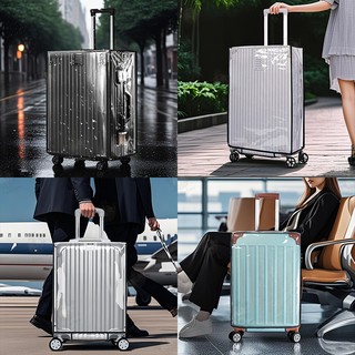 Vỏ Bọc Vali PVC Trong Suốt Chống Nước Chống Trầy Xước Chống Bụi – Bảo Vệ Hành Lý Du Lịch Cho Vali 18-30 Inch