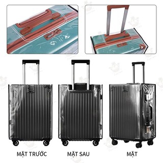 Vỏ Bọc Vali PVC Trong Suốt Chống Nước Chống Trầy Xước Chống Bụi – Bảo Vệ Hành Lý Du Lịch Cho Vali 18-30 Inch