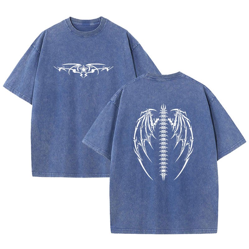 Áo Thun Nam Baggy CottonVintage, Phù Hợp Tập Gym và Đi Dạo Phố