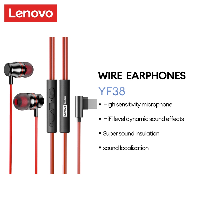 Tai nghe có dây Lenovo YF38