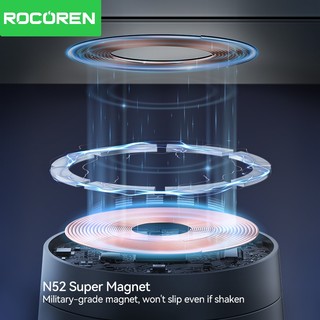 Bộ sạc không dây từ tính Rocoren 3 trong 1 25W Qi2 cho iPhone AirPods iWatch cho trạm sạc nhanh Samsung