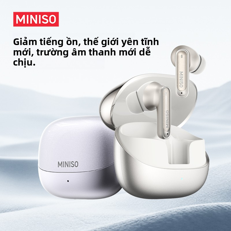 MINISO MS106  In-ear Tai nghe Bluetooth AI Dịch thuật thời gian thực Giảm tiếng ồn ANC tai nghe không dây