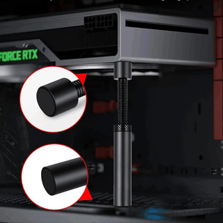 Nhôm GPU Giá Đỡ Dọc Kính Thiên Văn Xoay Chân Đế Từ Tính Giá Đỡ Thẻ Video Card Đồ Họa Giá Đỡ Hỗ Trợ 27-120mm