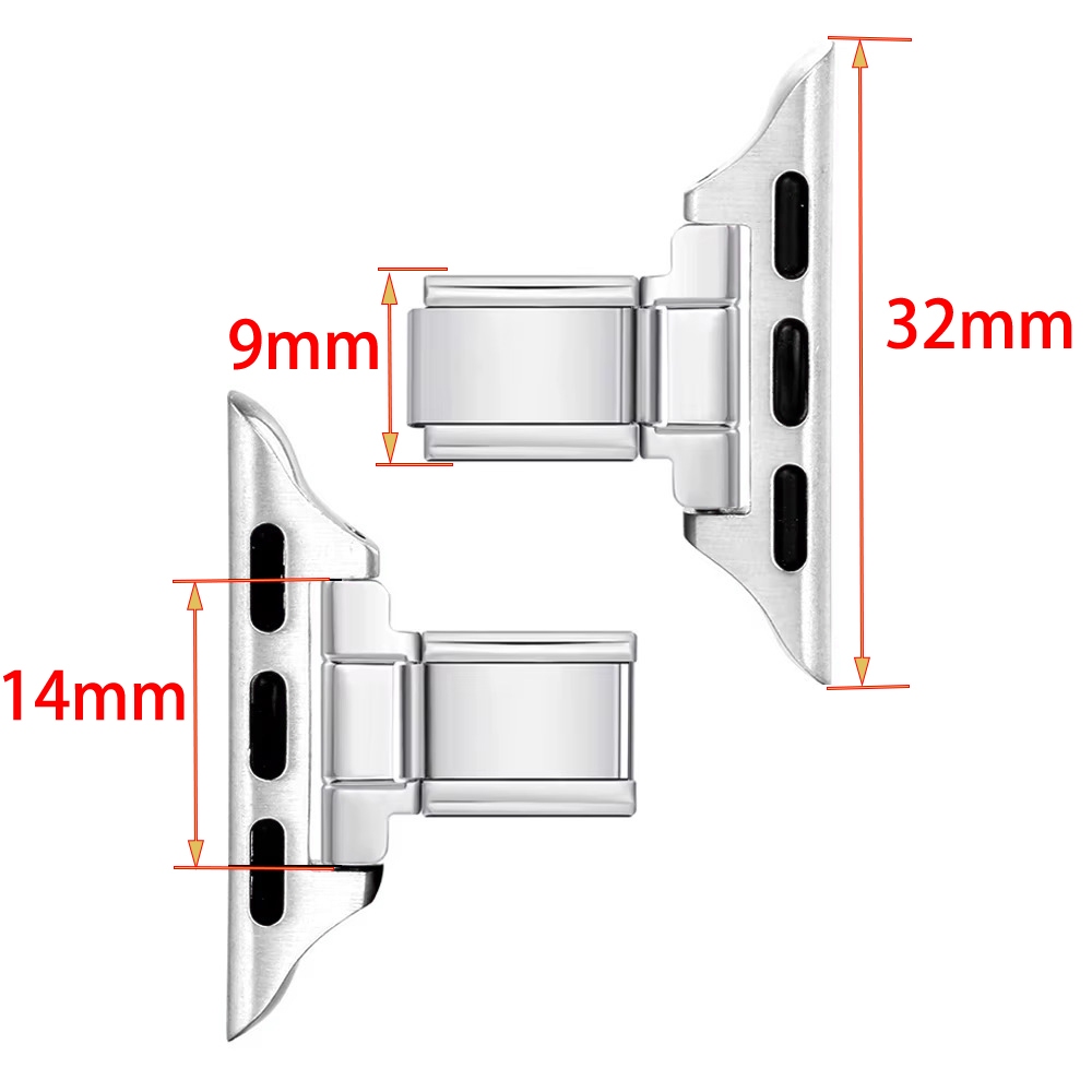 Đồng hồ Apple Mi mới có đầu nối Vòng tay mô-đun Ý Phụ kiện vòng tay nối DIY