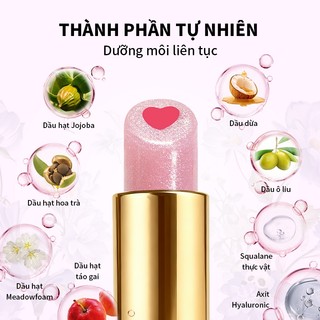 Son dưỡng môi Có Màu CATKIN WHIFFLE DANCE, Cấp Ẩm Dưỡng Hồng Môi Mềm Mịn 3.6g