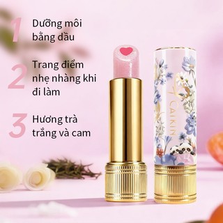 Son dưỡng môi Có Màu CATKIN WHIFFLE DANCE, Cấp Ẩm Dưỡng Hồng Môi Mềm Mịn 3.6g