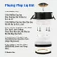 Đèn LED âm trầm Downligh Home Đèn trần ba màu Đèn nhúng lỗ 3 inch Nhôm chống chói cho phòng khách Phòng ngủ Phòng tắm Hành lang Văn phòng