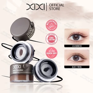 XIXI Matte Brown Black Eyeliner Cream 3D Natural Tint Eyebrow Enhancers Gel Wax Chống Thấm Nước Lâu Dài Trang Điểm Mắt Dụng Cụ Mỹ Phẩm NO.D766