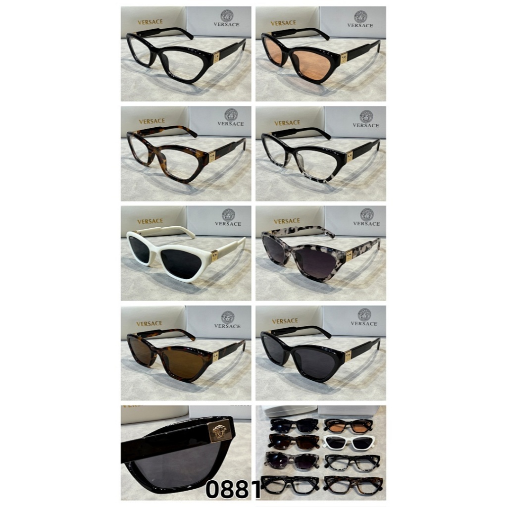 Kính râm mắt mèo unisex phong cách đường phố châu Âu và Mỹ, chống tia UV400