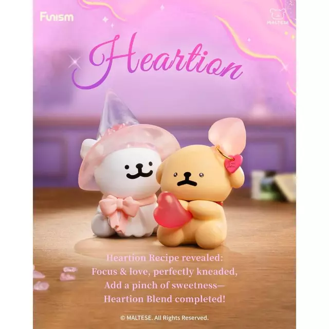 FUNISM Maltese Magic Seeker Series Blind Box Plus Blind Box Đồ chơi hành động Hình Quà tặng sinh nhật Đồ chơi trẻ em