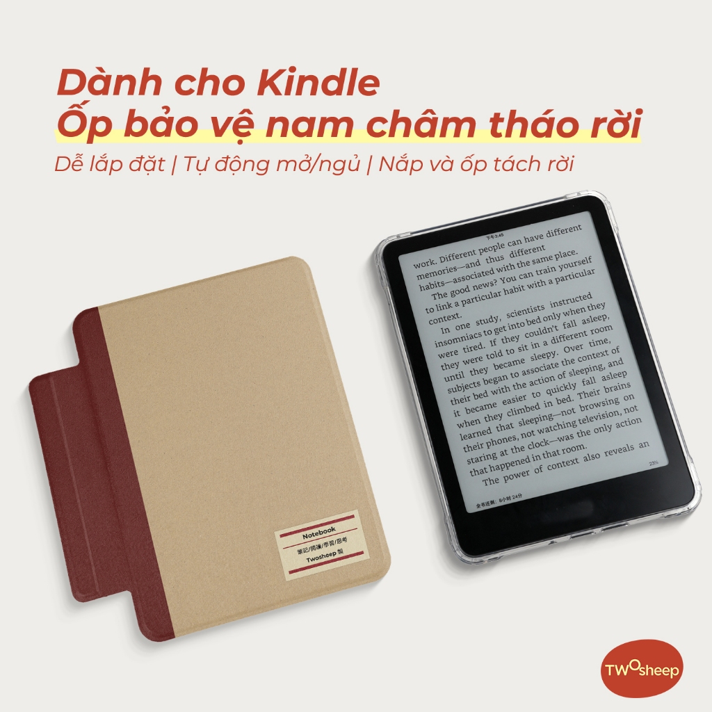 Twosheep dành cho Kindle 11th Colosoft Paperwhite 12th 11th 10th 7th ốp ...