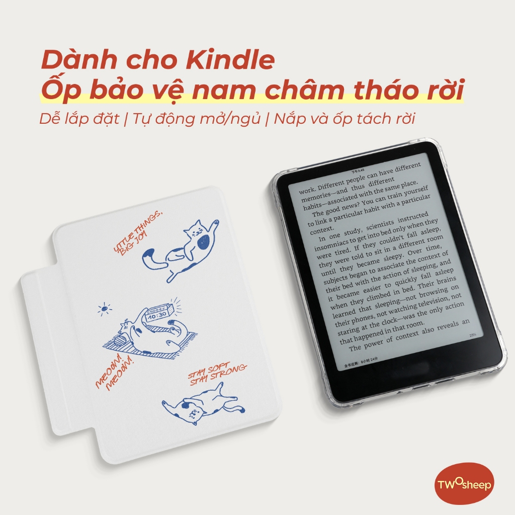 Twosheep dành cho Kindle 11th Colosoft Paperwhite 12th 11th 10th 7th ốp ...
