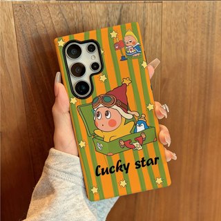 Ốp bảo vệ hai trong một họa tiết Circus elf thích hợp cho Ốp điện thoại di động Samsung su22u s23 plus s23FE s24 s25 plus A55 A56 A36