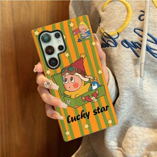Ốp bảo vệ hai trong một họa tiết Circus elf thích hợp cho Ốp điện thoại di động Samsung su22u s23 plus s23FE s24 s25 plus A55 A56 A36