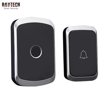 Chuông cửa không dây Daytech Chuông cửa chống nước IP44 Chống nước US Cắm chuông cửa Chuông 300M Phạm vi 36 chuông DB06