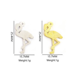 10 chiếc Châu Âu và Châu Mỹ Dầu nhỏ giọt 3 màu phổ biến Bùa hồng hạc thanh lịch cho Móc khóa vòng cổ chuỗi xương đòn hợp thời trang DIY và nhiều đồ trang trí sáng tạo khác - Lý tưởng cho bữa tiệc và đám cưới