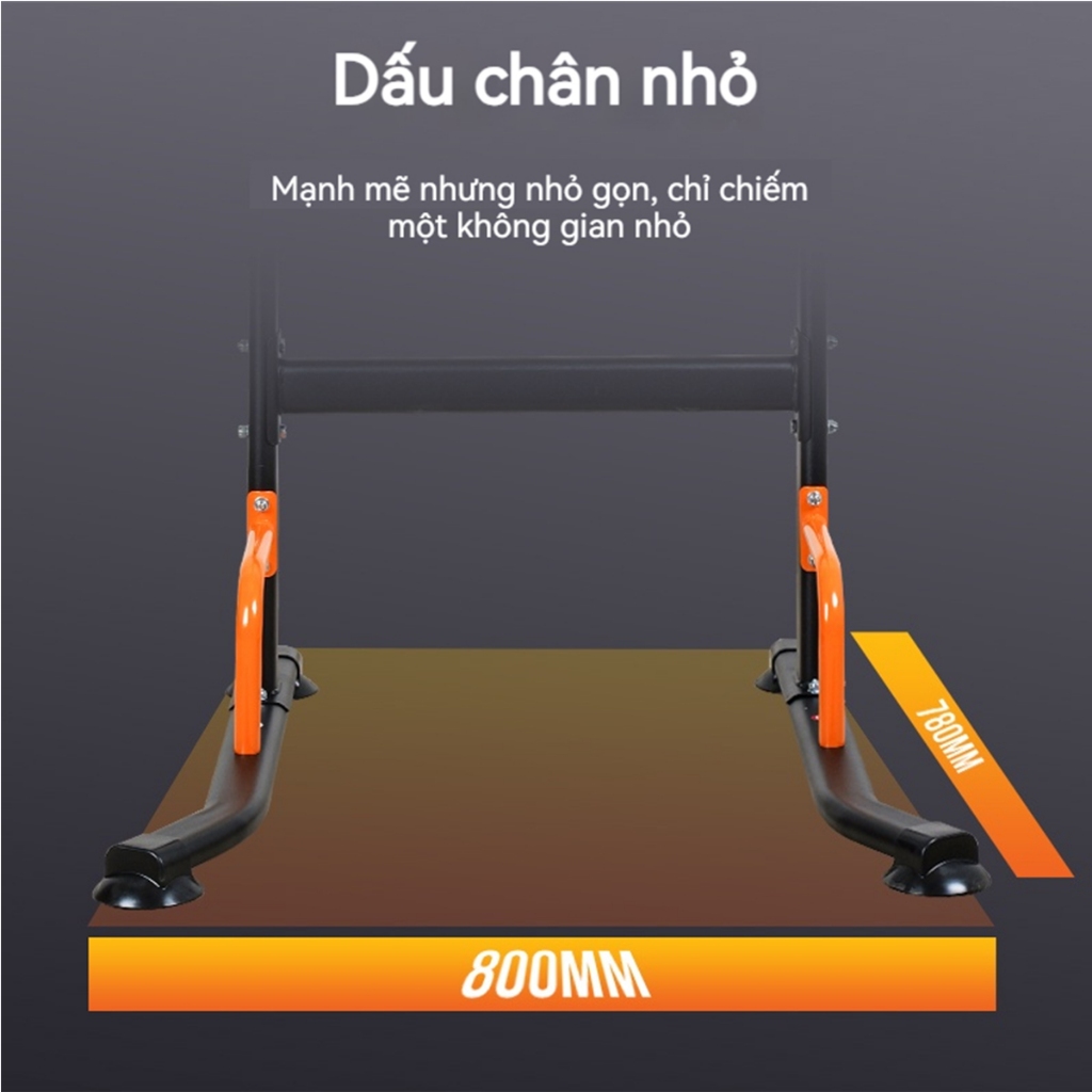 Leikefitness Xà đơn xà kép Pull Up Bar 6 điều chỉnh độ cao Chịu được XR106