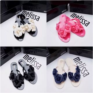 Giày nữ xỏ ngón Camellia phong cách mới Melissa