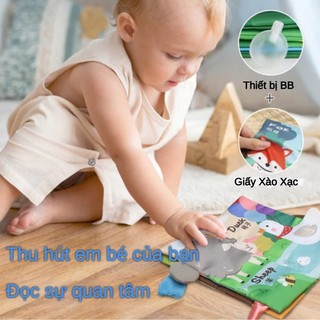 Montessori bận rộn cho trẻ mới biết đi Trẻ em DIY Cảm thấy yên tĩnh Hoạt động bằng vải Sách truyện mầm non Học tập Đồ chơi giáo dục cho bé trai Bé gái 3 4 5 6 tuổi Chủ đề trang trại Tự kỷ Quà tặng giác quan